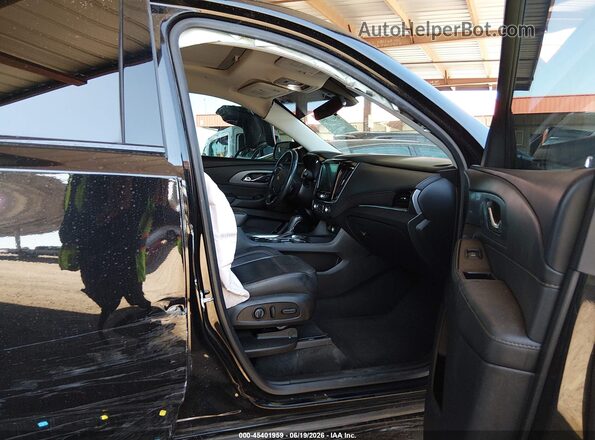 1GNERKKW4LJ191324 2020 CHEVROLET TRAVERSE Black Front interior view