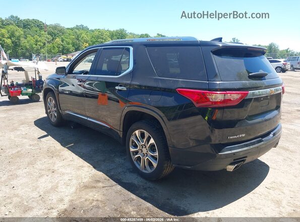 1GNERKKW5JJ106715 2018 CHEVROLET TRAVERSE Black Tył lewy
