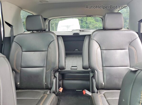 1GNERKKW5LJ190859 2020 CHEVROLET TRAVERSE Silver Rear seats view