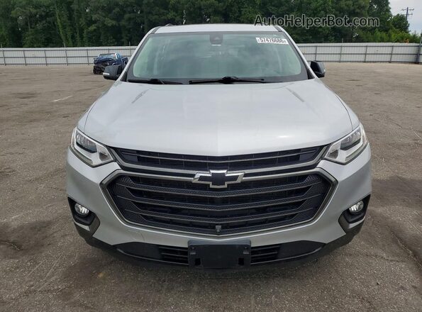 1GNERKKW5LJ190859 2020 CHEVROLET TRAVERSE Silver Front view