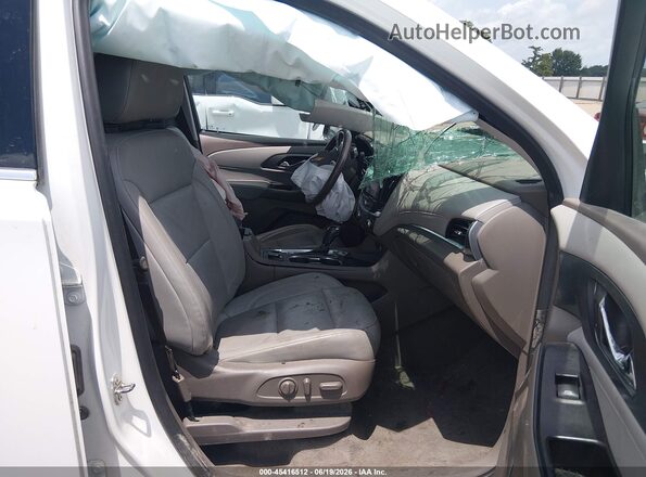 1GNERKKW6LJ287147 2020 CHEVROLET TRAVERSE White Vista interior delantera