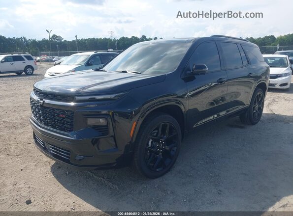 1GNERLKS2TJ243889 2026 CHEVROLET TRAVERSE Black Առջևի ձախ երեք քառորդ տեսարան