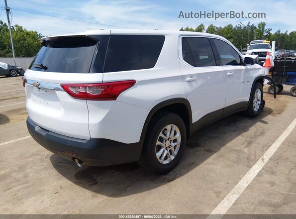 1GNERLKWXMJ114593 2021 CHEVROLET TRAVERSE White Հետևի աջ