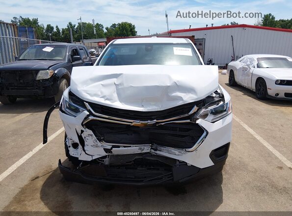 1GNERLKWXMJ114593 2021 CHEVROLET TRAVERSE White Սարքավորումների վահանակի տեսք