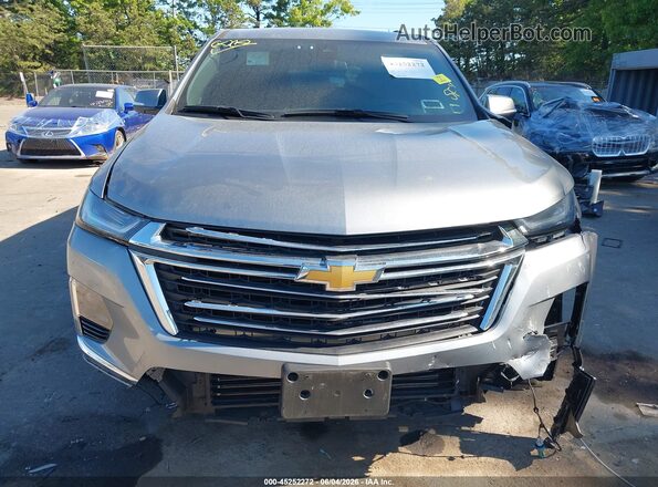 1GNETVKWXRJ136677 2024 CHEVROLET TRAVERSE Gray Դիմացի տեսք