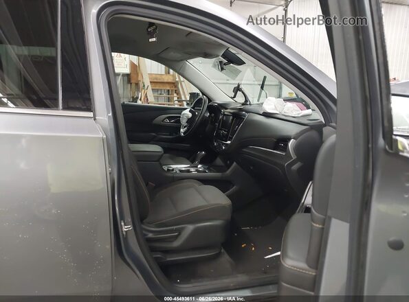 1GNEVFKW0LJ217601 2020 CHEVROLET TRAVERSE Gray Вид салону спереду