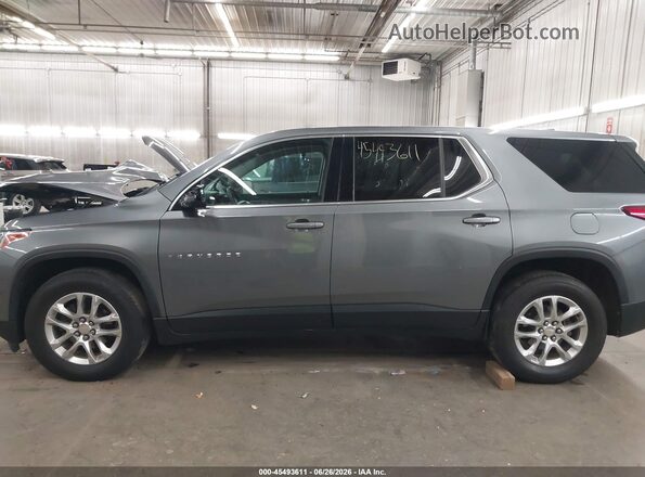1GNEVFKW0LJ217601 2020 CHEVROLET TRAVERSE Gray Панорамний вид салону 360°