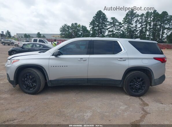 1GNEVFKW2MJ250617 2021 CHEVROLET TRAVERSE Серебряный Панорамный вид салона 360°