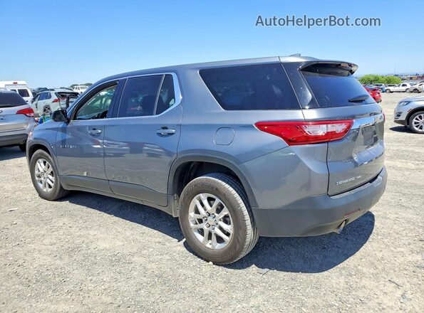 1GNEVFKW4LJ207248 2020 CHEVROLET TRAVERSE Gray Задня ліва чверть
