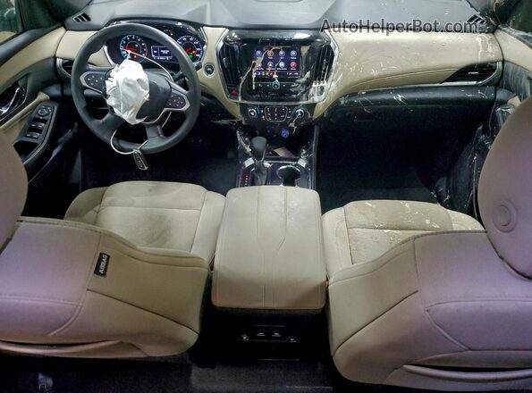 1GNEVFKW4PJ329159 2023 CHEVROLET TRAVERSE Черный Вид панели приборов