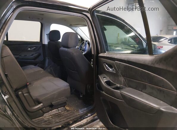 1GNEVFKW7MJ136239 2021 CHEVROLET TRAVERSE Black VIN sticker view