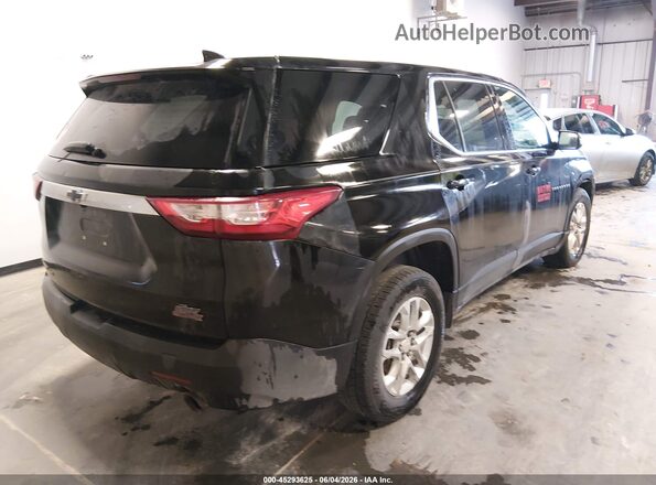 1GNEVFKW7MJ136239 2021 CHEVROLET TRAVERSE Black Rear right