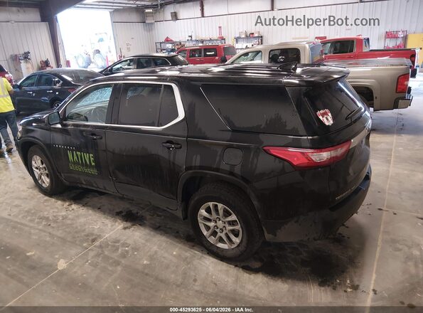 1GNEVFKW7MJ136239 2021 CHEVROLET TRAVERSE Black 360 interior view