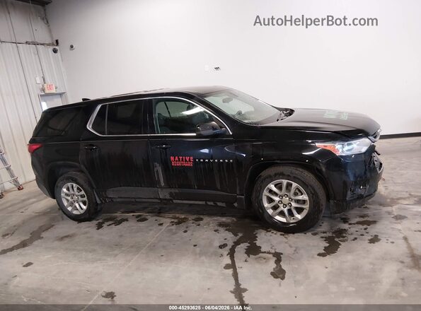 1GNEVFKW7MJ136239 2021 CHEVROLET TRAVERSE Black Rear interior view