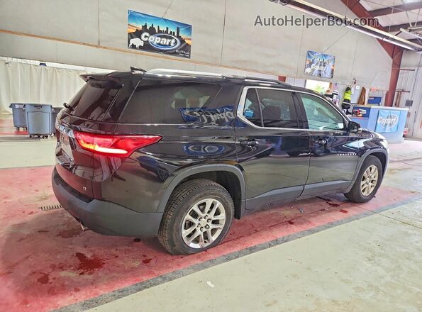 1GNEVGKW0JJ103648 2018 CHEVROLET TRAVERSE Черный Задняя правая четверть