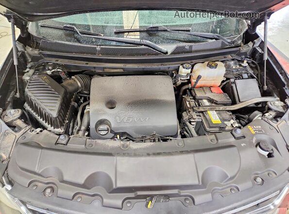 1GNEVGKW0JJ103648 2018 CHEVROLET TRAVERSE Черный Вид подкапотного пространства