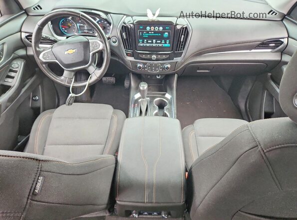 1GNEVGKW0KJ145769 2019 CHEVROLET TRAVERSE Silver 