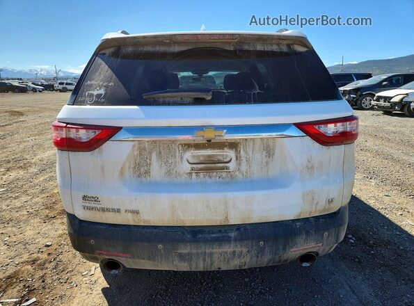 1GNEVGKW0KJ191571 2019 CHEVROLET TRAVERSE White Вид ззаду