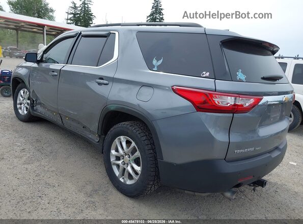 1GNEVGKW0KJ262249 2019 CHEVROLET TRAVERSE Gray Հետևի ձախ