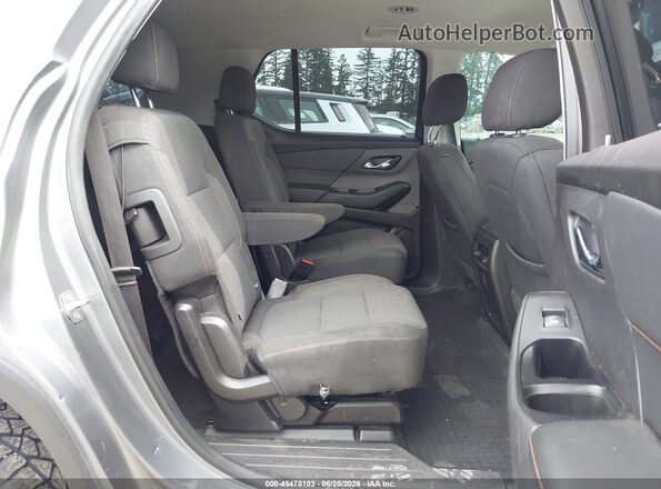 1GNEVGKW0KJ262249 2019 CHEVROLET TRAVERSE Gray VIN կոդի պիտակի տեսք