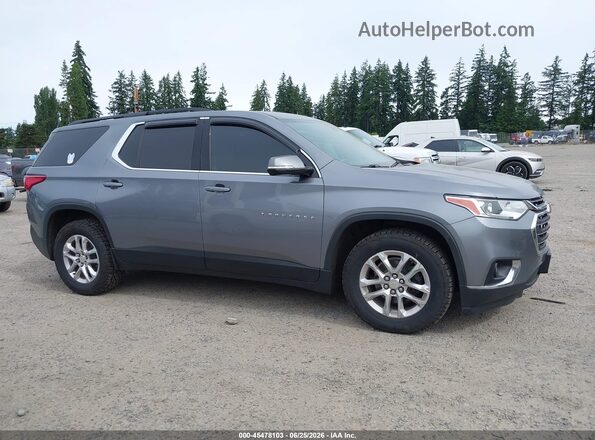 1GNEVGKW0KJ262249 2019 CHEVROLET TRAVERSE Gray Սալոնի հետևի տեսք
