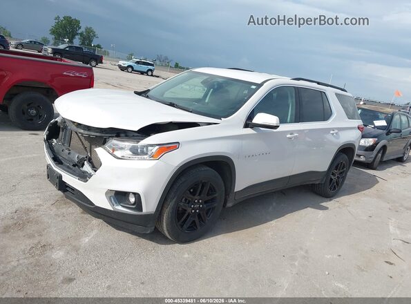 1GNEVGKW0LJ296015 2020 CHEVROLET TRAVERSE Белый Передняя левая четверть