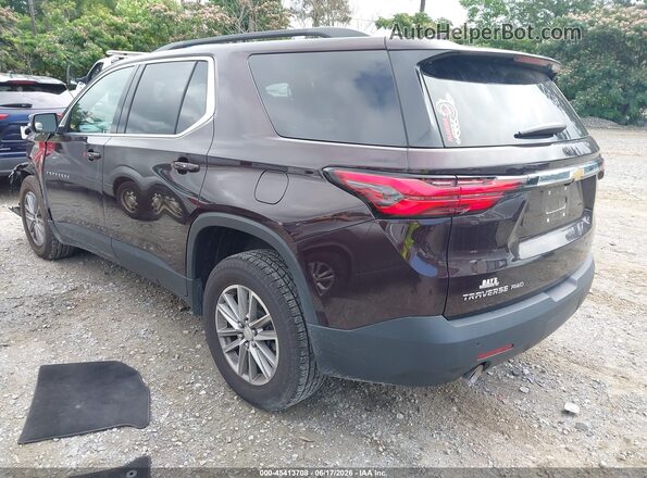 1GNEVGKW0NJ138504 2022 CHEVROLET TRAVERSE Black Trasero izquierdo