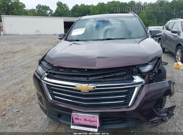 1GNEVGKW0NJ138504 2022 CHEVROLET TRAVERSE Black Vista del cuadro de instrumentos