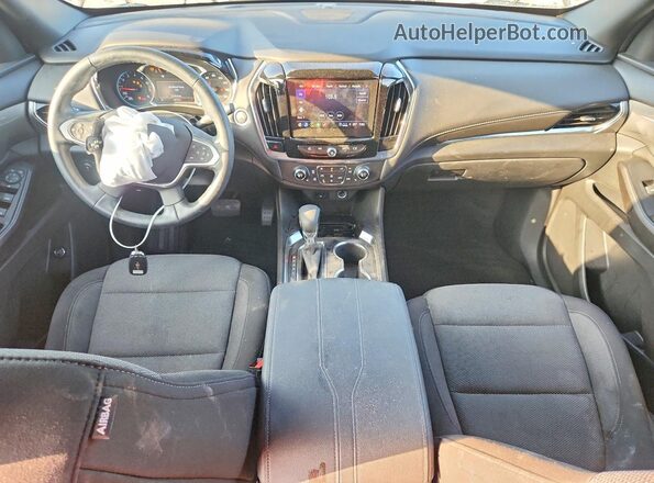1GNEVGKW0PJ295582 2023 CHEVROLET TRAVERSE Black Dashboard view