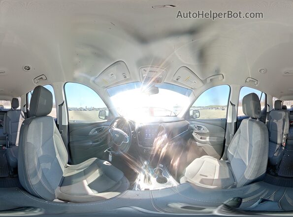 1GNEVGKW1LJ193640 2020 CHEVROLET TRAVERSE Silver Vista interior de 360 grados