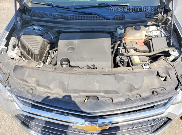 1GNEVGKW1LJ193640 2020 CHEVROLET TRAVERSE Silver Vista del compartimento del motor