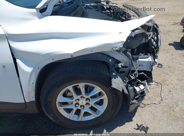 1GNEVGKW1MJ147131 2021 CHEVROLET TRAVERSE White Սարքավորումների վահանակի տեսք