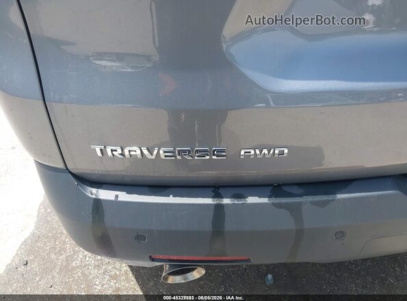 1GNEVGKW1MJ189671 2021 CHEVROLET TRAVERSE Gray წინა ხედი