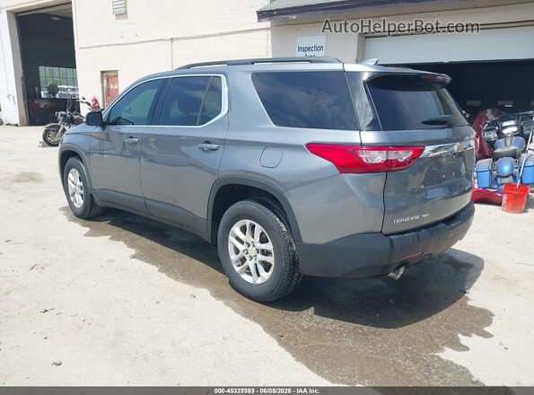 1GNEVGKW1MJ189671 2021 CHEVROLET TRAVERSE Gray უკანა მარცხენა