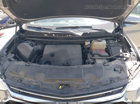 1GNEVGKW1MJ189671 2021 CHEVROLET TRAVERSE Gray უკანა ხედი