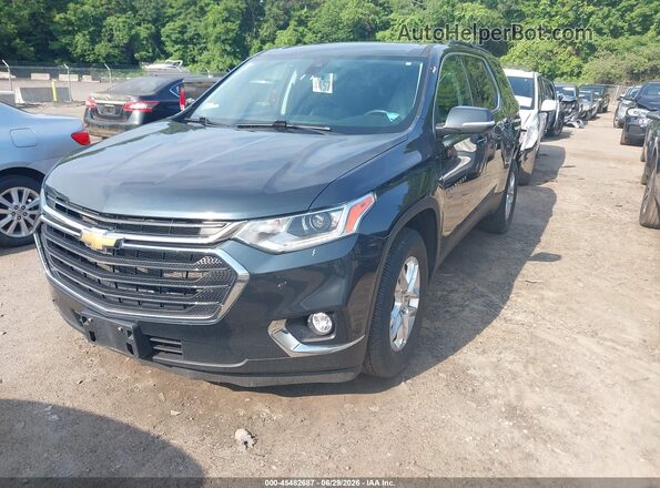 1GNEVGKW1MJ235631 2021 CHEVROLET TRAVERSE Gray Przód lewy