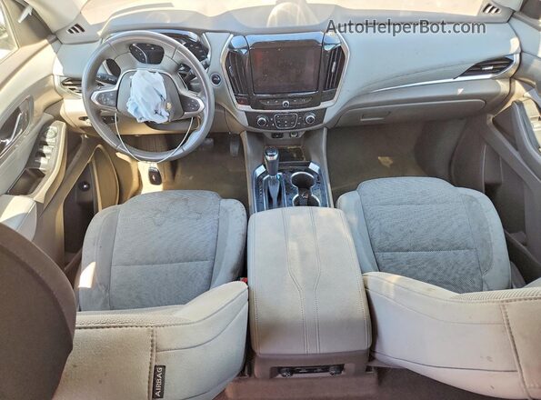 1GNEVGKW2JJ169182 2018 CHEVROLET TRAVERSE Gray Vista del salpicadero