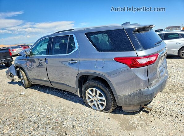 1GNEVGKW2JJ169182 2018 CHEVROLET TRAVERSE Gray Trasero izquierdo