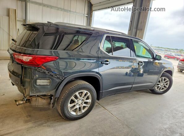 1GNEVGKW2JJ228568 2018 CHEVROLET TRAVERSE Gray Rear right