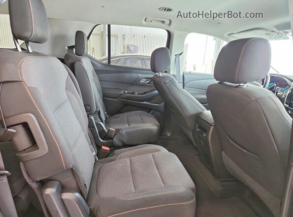 1GNEVGKW2JJ228568 2018 CHEVROLET TRAVERSE Gray Rear interior view
