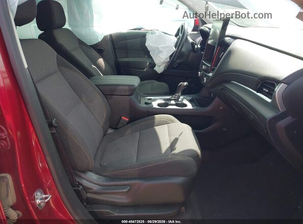 1GNEVGKW2KJ276847 2019 CHEVROLET TRAVERSE Красный Вид салона спереди