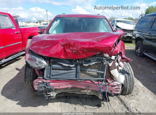 1GNEVGKW2KJ276847 2019 CHEVROLET TRAVERSE Красный Вид панели приборов
