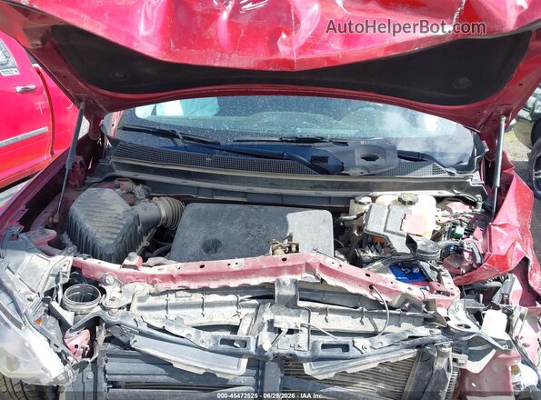 1GNEVGKW2KJ276847 2019 CHEVROLET TRAVERSE Красный Вид сзади