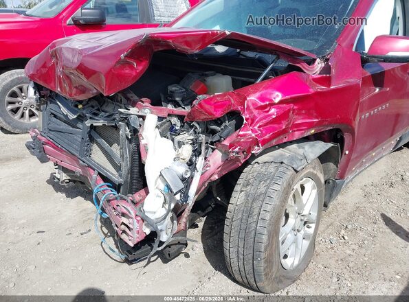 1GNEVGKW2KJ276847 2019 CHEVROLET TRAVERSE Красный Вид спереди