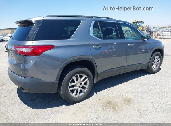 1GNEVGKW2LJ172277 2020 CHEVROLET TRAVERSE Gray Trasero derecho