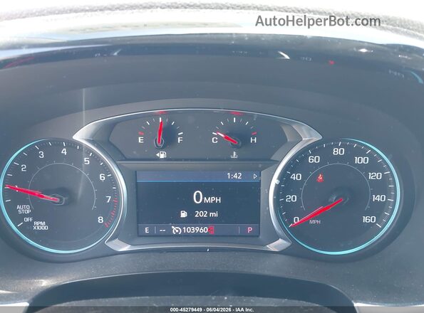 1GNEVGKW2LJ172277 2020 CHEVROLET TRAVERSE Gray Vista de los asientos traseros