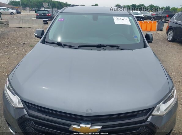 1GNEVGKW2LJ199530 2020 CHEVROLET TRAVERSE Gray Դիմացի տեսք