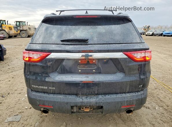 1GNEVGKW2LJ320217 2020 CHEVROLET TRAVERSE Black Widok z tyłu
