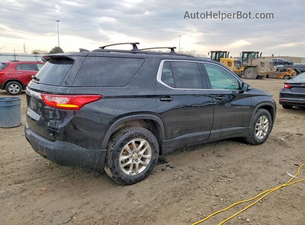 1GNEVGKW2LJ320217 2020 CHEVROLET TRAVERSE Black Tył prawy