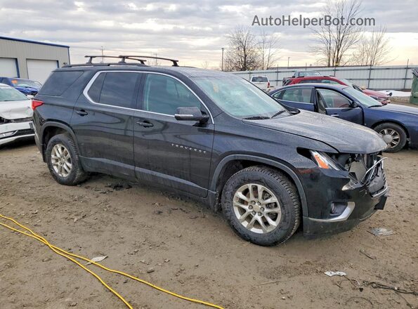 1GNEVGKW2LJ320217 2020 CHEVROLET TRAVERSE Black Przód prawy